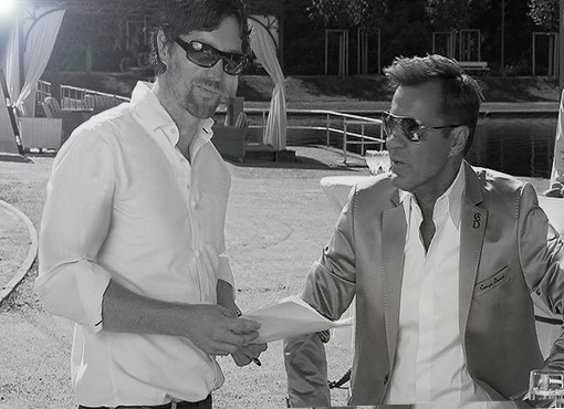 Jan Froboese mit Dieter Bohlen